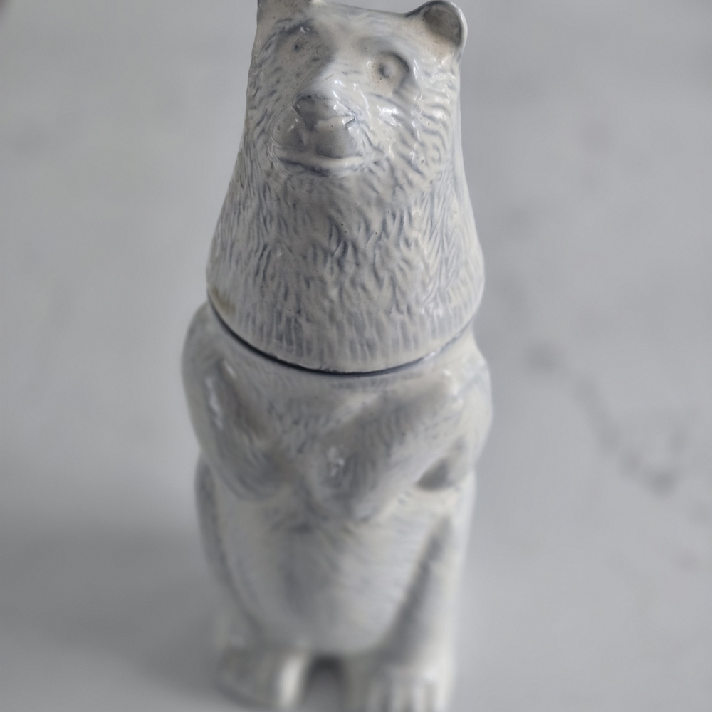 Vintage Pottery Barn Polar Bear Cocktail Shaker Hostess Gift Christmas Party